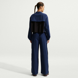 NIKE 24.7 PerfectStretch Dri-FIT Cropped Trench Trainingsjacke Damen 410 - midnight navy/black/dark obsidian XS