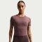 NIKE Zenvy Dri-FIT T-Shirt Damen 502 - tattoo/white XXS