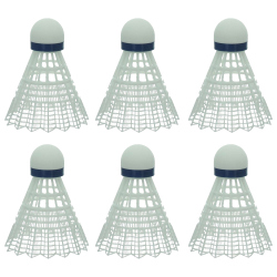6er Pack V3TEC Start Badmintonbälle weiß