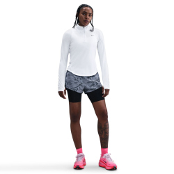 NIKE Tempo Dri-FIT 1/2-Zip Laufshirt Damen 100 -...
