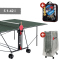 Sponeta S 1-42 i Tischtennisplatte Hobbyline Indoor + Abdeckhülle + Schläger Set