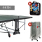 Sponeta S 5-72 i Tischtennisplatte Schoolline Indoor + Abdeckh&uuml;lle + Schl&auml;ger Set