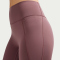 NIKE Universa Medium-Support High-Waist 7/8-Leggings Damen 502 - tattoo/tattoo/burgundy crush L