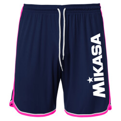 MIKASA Crystal Beachvolleyball Shorts Herren navy/fuchsia M
