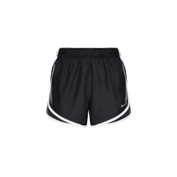 NIKE Tempo Dri-FIT Mid-Waist 3" Laufshorts Damen 010 - black/black/white/reflective silv M