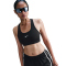 NIKE Tempo Dri-FIT Mid-Waist 3" Laufshorts Damen 010 - black/black/white/reflective silv M