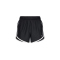 NIKE Tempo Dri-FIT Mid-Waist 3" Laufshorts Damen 010 - black/black/white/reflective silv M