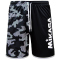 MIKASA Beachvolleyball Shorts Camouflage Herren schwarz S