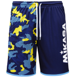 MIKASA Beachvolleyball Shorts Camouflage Herren navy M