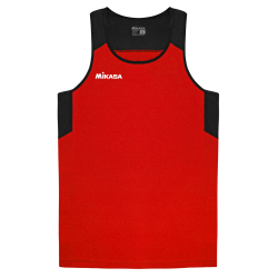 MIKASA Beachvolleyball Tanktop Herren rot M