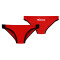 MIKASA Beachvolleyball Bikini-Slip Damen rot M