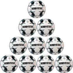10er Ballpaket DERBYSTAR Brillant S-Light 290g...