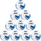 10er Ballpaket JAKO Lightball Glaze 350g Fußball Gr. 4