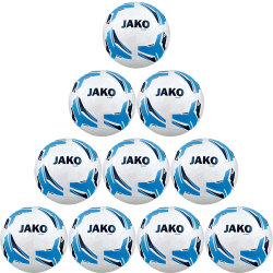 10er Ballpaket JAKO Trainingsball Glaze Fußball...
