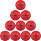 10er Ballpaket molten Schaumstoffball Volleyball rot