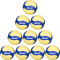 10er Ballpaket MIKASA VS123W Volleyball Allround