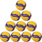 10er Ballpaket MIKASA VT500W Volleyball