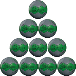 10er Ballpaket Kempa Gecko Handball fluo...