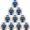 10er Ballpaket molten Handball IHF Wettspielball Blau Gr. 3