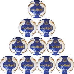 10er Ballpaket molten Mini harzfreier Handball Gr. 00