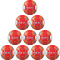 10er Ballpaket molten harzfreier Handball Wettspielball rot/orange Gr. 1