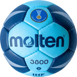 10er Ballpaket molten Handball H2X3800 Wettspielball Cyan 2