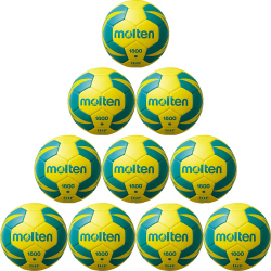 10er Ballpaket molten Handball Trainingsball...
