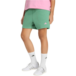 adidas 3-Streifen Studio Fleece Loose Sweatshorts Damen HZ0865 - preloved green XS