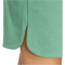 adidas 3-Streifen Studio Fleece Loose Sweatshorts Damen HZ0865 - preloved green XS
