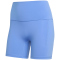 adidas 3-Streifen Studio All Me Booty kurze Leggings Damen HZ0869 - blue fusion XXS/5"