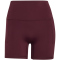 adidas 3-Streifen Studio All Me Booty kurze Leggings Damen HZ0870 - maroon XXS/5"