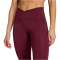 adidas 3-Streifen Studio All Me X-Over 7/8-Leggings Damen HZ0872 - maroon L