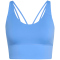 adidas 3-Streifen Studio All Me Light Support Sport-BH Damen HZ0873 - blue fusion L