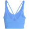 adidas 3-Streifen Studio All Me Light Support Sport-BH Damen HZ0873 - blue fusion L