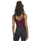adidas 3-Streifen Studio All Me Light Support Tanktop Damen HZ0875 - maroon XL
