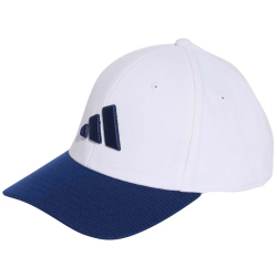 adidas Flexfit Baseball Cap KF0407 - white/dark blue/grey two M/L