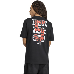 adidas Audi Formel 1 Team Gabriel Bortoleto Graphic T-Shirt KH3058 - black/hi-res red M