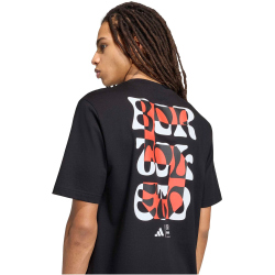 adidas Audi Formel 1 Team Gabriel Bortoleto Graphic T-Shirt KH3058 - black/hi-res red M