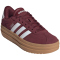 adidas VL Court Bold Plateau Sneaker Damen KH9947 - shadow red/cloud white/gum 3 42
