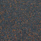 TRENDY SPORT Bodenmatte Rubber Flooring Segura 1000 schwarz/orange 1,5 cm