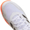 adidas Courtjam Control 3 Tennisschuhe Herren KJ3699 - cloud white/core black/lucid orange 41 1/3