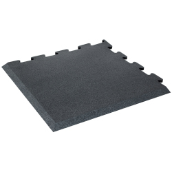 TRENDY SPORT Bodenmatte Rubber Flooring Segura black 1000...