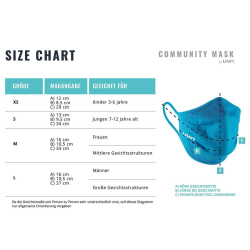 UYN Community Mask navy L