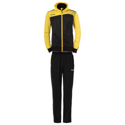 Kempa Emotion Kapuzen-Trainingsanzug schwarz/gelb XXS (128)