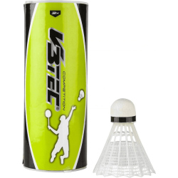 3er Pack V3TEC Competition Badmintonbälle weiß