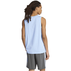 adidas Essentials Small Logo Tanktop Herren KT5077 - glow blue S