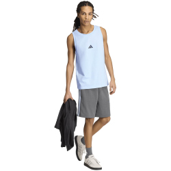 adidas Essentials Small Logo Tanktop Herren KT5077 - glow blue S