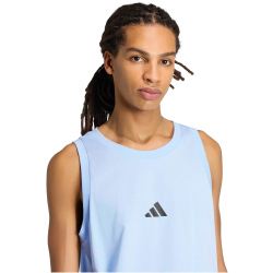adidas Essentials Small Logo Tanktop Herren KT5077 - glow blue S