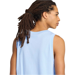 adidas Essentials Small Logo Tanktop Herren KT5077 - glow blue S