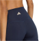adidas 3-Streifen Studio All Me Booty kurze Leggings Damen KV4681 - legend ink L/5"